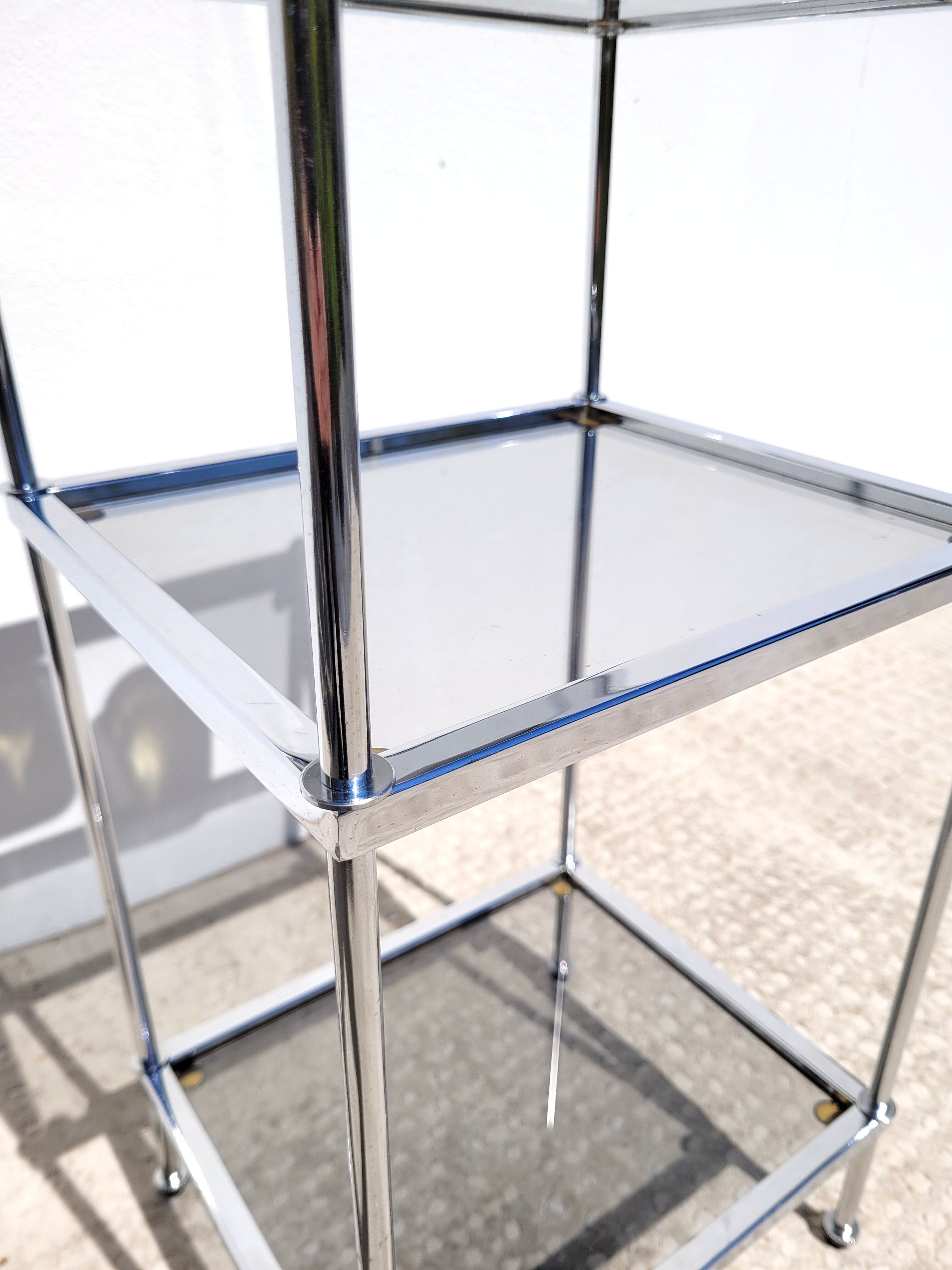 Console harness shelf chrome