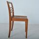 Set of 4 chairs by René Gabriel 1948