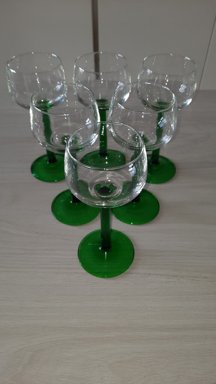 Verres à vin d'Alsace