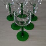 Verres à vin d'Alsace