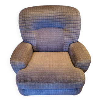 Fauteuil en velours côtelé des années 1970