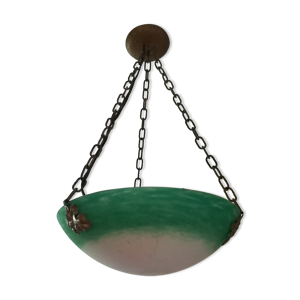 Lustre en opaline