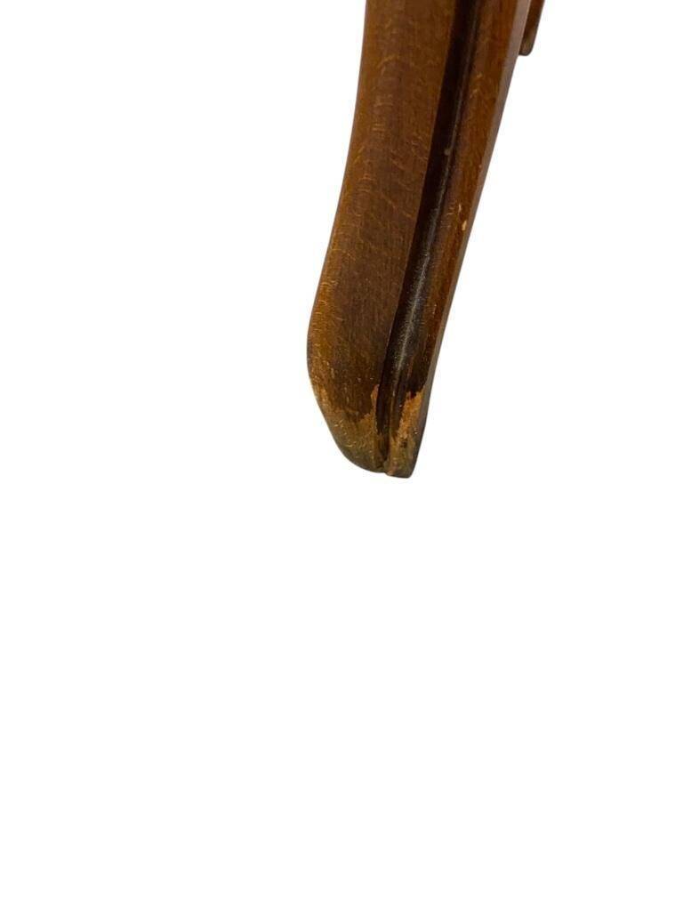 Vintage baroque bench / telephone bench / chair with small table