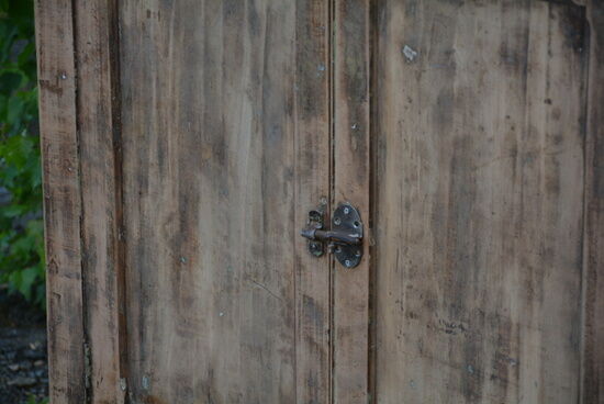 Parisian buffet in natural wood