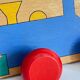 Children's Wooden Coat Rack from the 50s and 60s