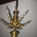Former lamp of shabbat brass with housewarming