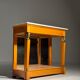 Empire style trumeau with marble top