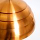 Original 1960s copper slat pendant lamp by Hans-Agne Jakobsson for Markaryd