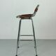 Dalvera "Les Arc" Original Leather Barstool, 1960
