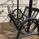Rattan newspaper holder