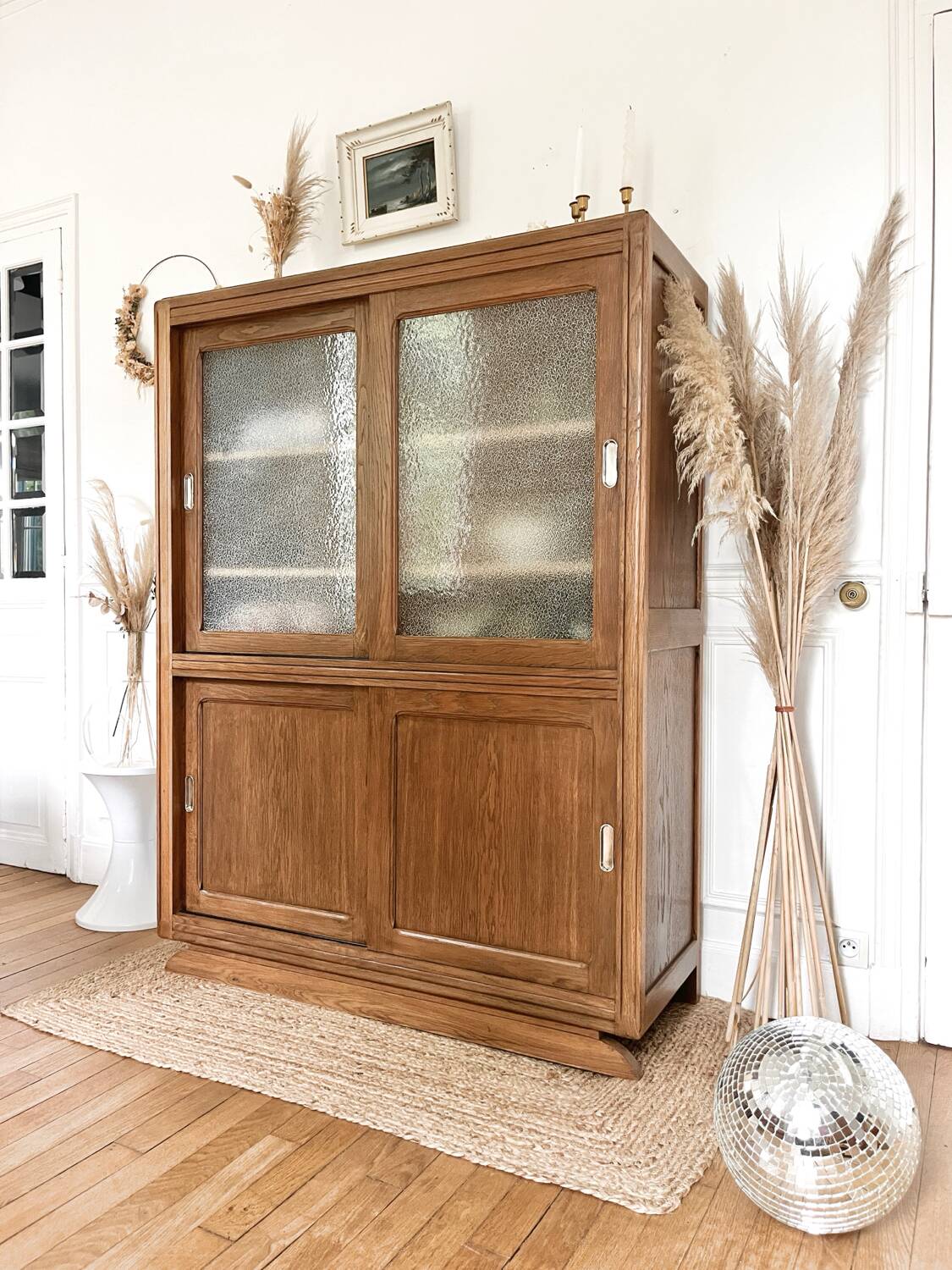 Art Deco dresser bookcase