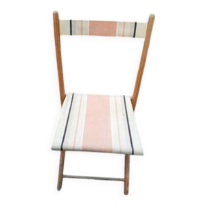 chaise pliante ancienne,