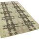 1960s handmade antique oriental beige rug 147 cm x 275 cm