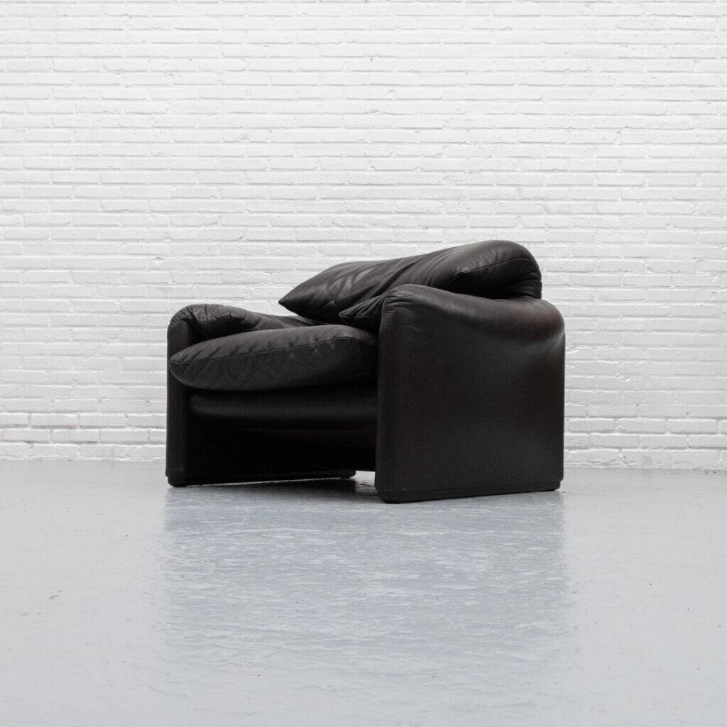 Fauteuil Cassina Maralunga années 1970