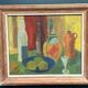 Original Swedish Oil on Panel – “Nature Morte” by Svän Grandin – Signed – Vintage & Framed