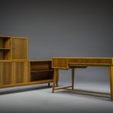 Desk & Sideboard Set by Georg Satink for Wk Möbel, 1950s, Set of 4