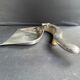 Christofle silver metal garbage