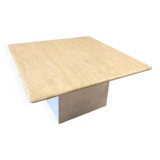 Travertine coffee table / end table 1970