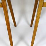 Restored Oak Dining Chairs from Interier Praha, 1960s, Set of 4