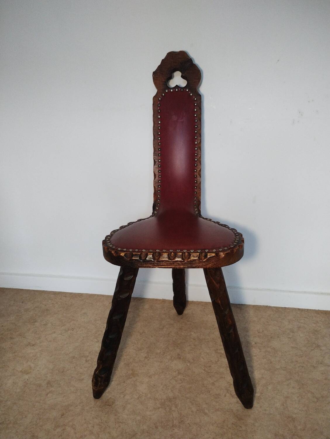 Brutalist Spanish Chair