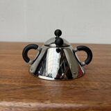 Postmodern Italian plateau for sugar and milk by Michael Graves for Alessi, 1980s, set of 3.