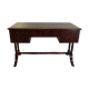 Bureau cuir anglais acajou