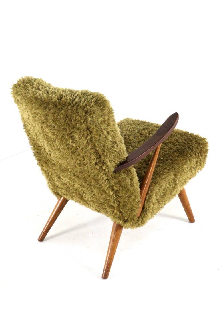 Fauteuil Coja vintage restauré du milieu du siècle 'Zwijndrecht'
