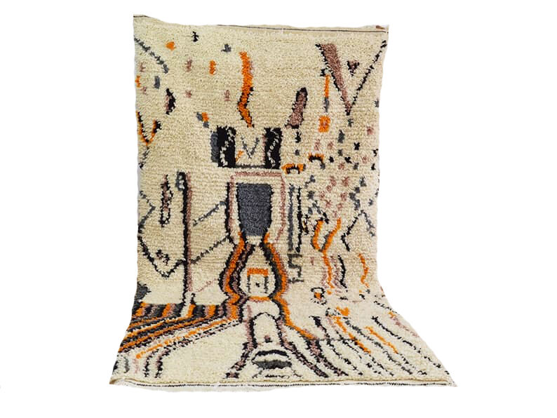 Moroccan carpet 189x100cm