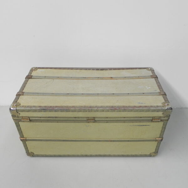 Coffre revêtu d’aluminium, coffre au trésor