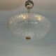 Venetian ceiling light in Murano glass, circa 1940