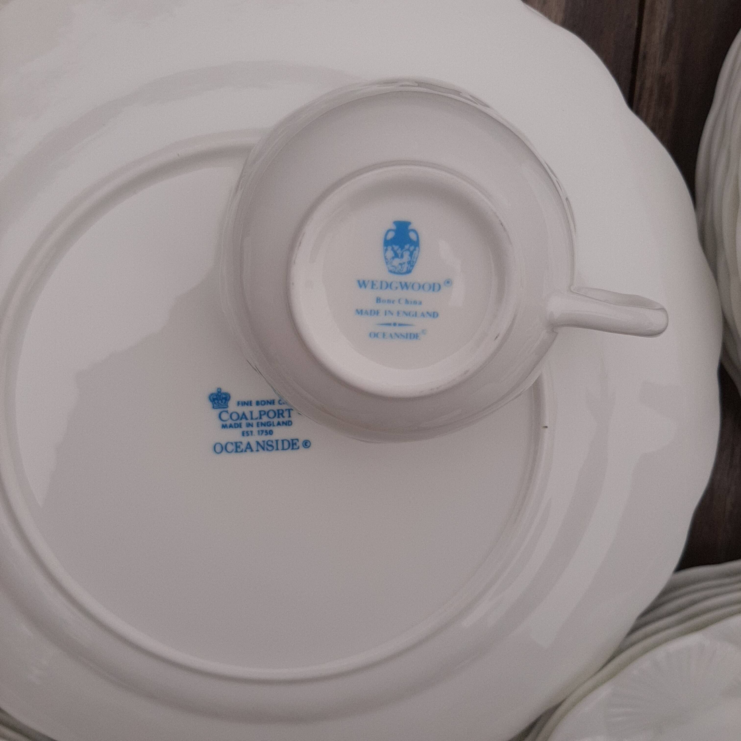 40 pièces vaisselle Wedgwood OceanSide