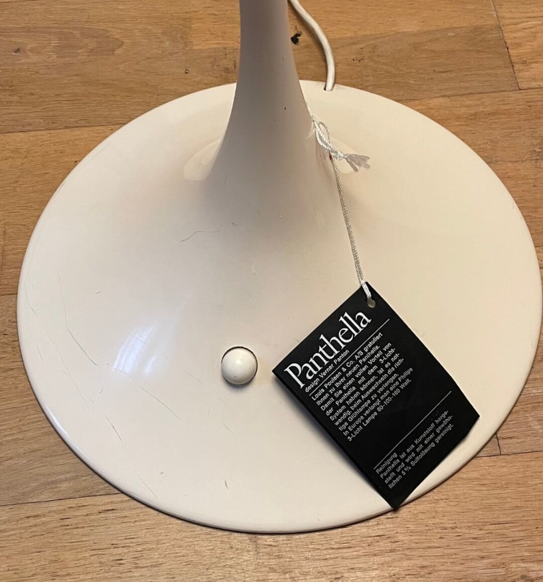 Panthella floor lamp Verner Panton, Louis Poulsen, 1971, scandinavian style