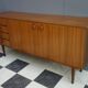 1960s wood swedish sideboard