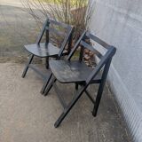 Pair of folding chairs