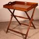Servant Butler Tray in solid mahogany from the early 19th century.