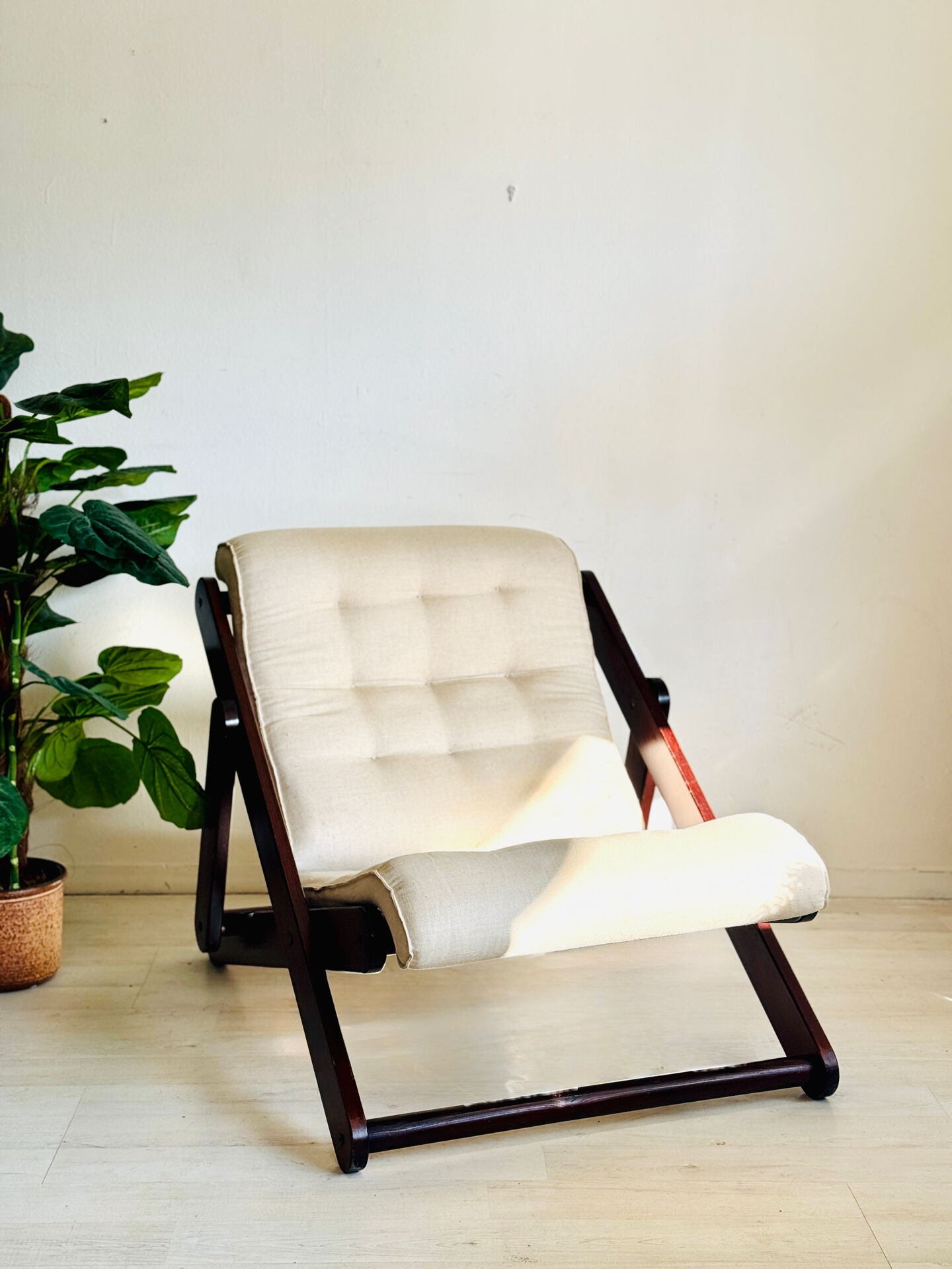 Vintage Ikea Kon Tiki Chair Gillis Lundgren