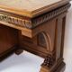 Antique Desk With Small Cabinet Made In Walnut From 1860s