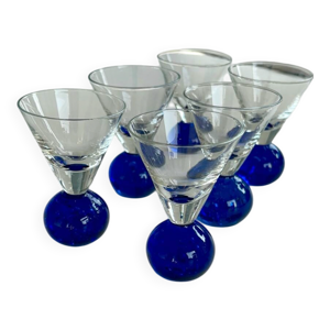 6 verres à liqueur en