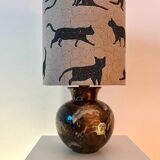 Lampe de table charmante pour les amoureux des chats - nouvellement assemblée