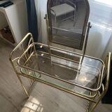 Coiffeuse + fauteuil, années 70