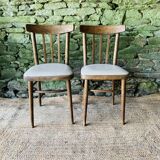 Pair of bistro chairs