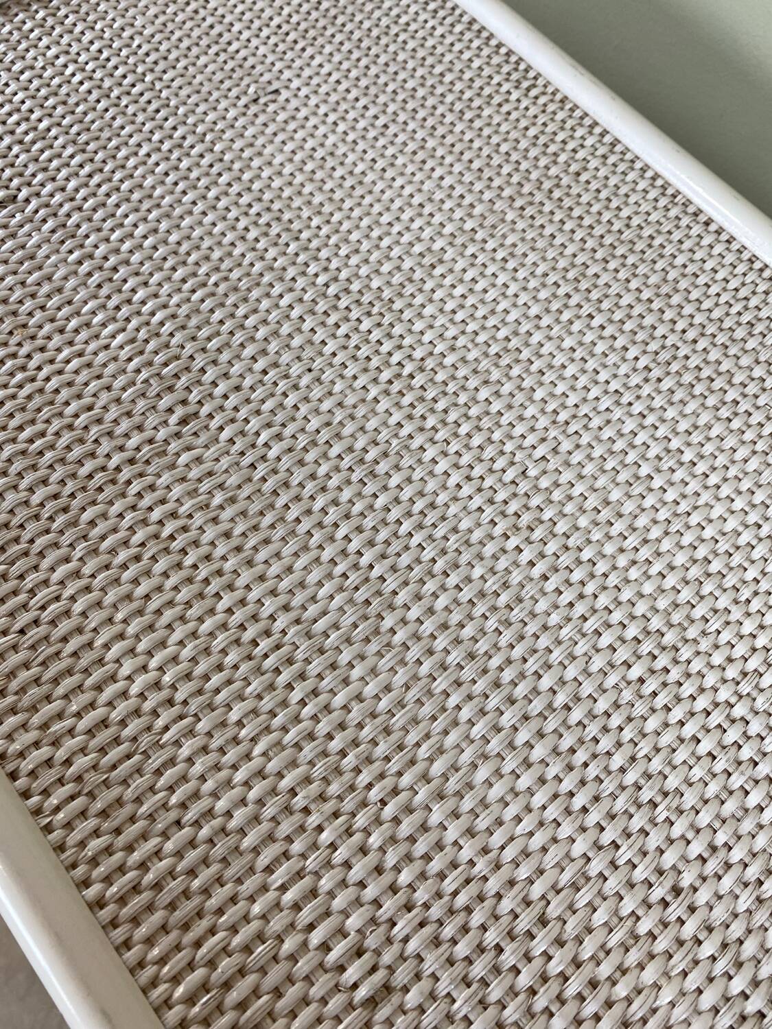 Vintage wicker chest of drawers