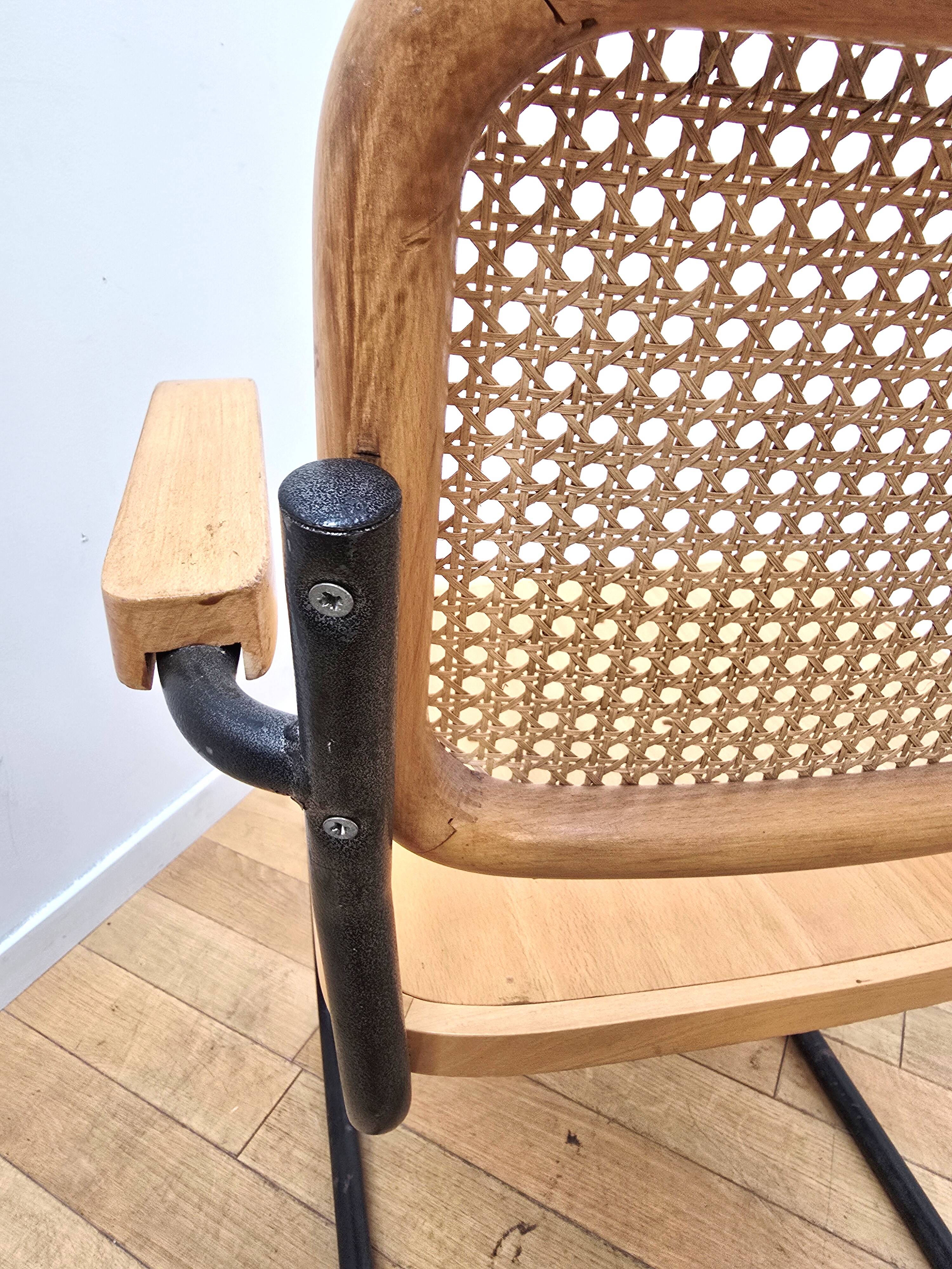 Pair of Cesca B32 chairs