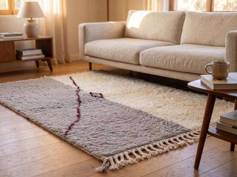 Handmade Moroccan rug 250cm x 150cm