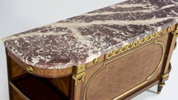 Louis XVI style sideboard made around 1830 by Maison Krieger