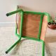 CHAISE d'Ecole pour KIDS Verte VINTAGE