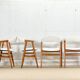 Danish dining chairs (new upholstery)
