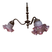 Lustre fleurs années 20
