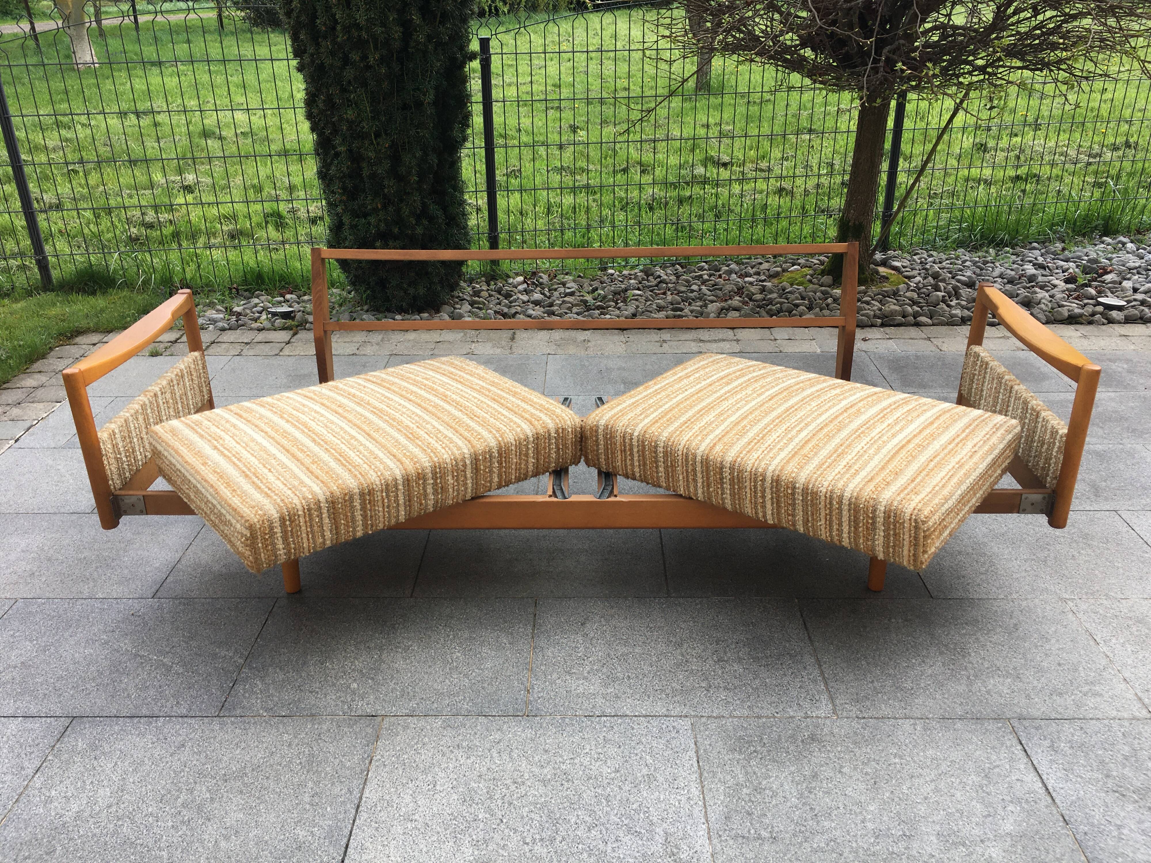 Daybed sofa Walter knoll stella 60s