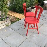 2 chaises western